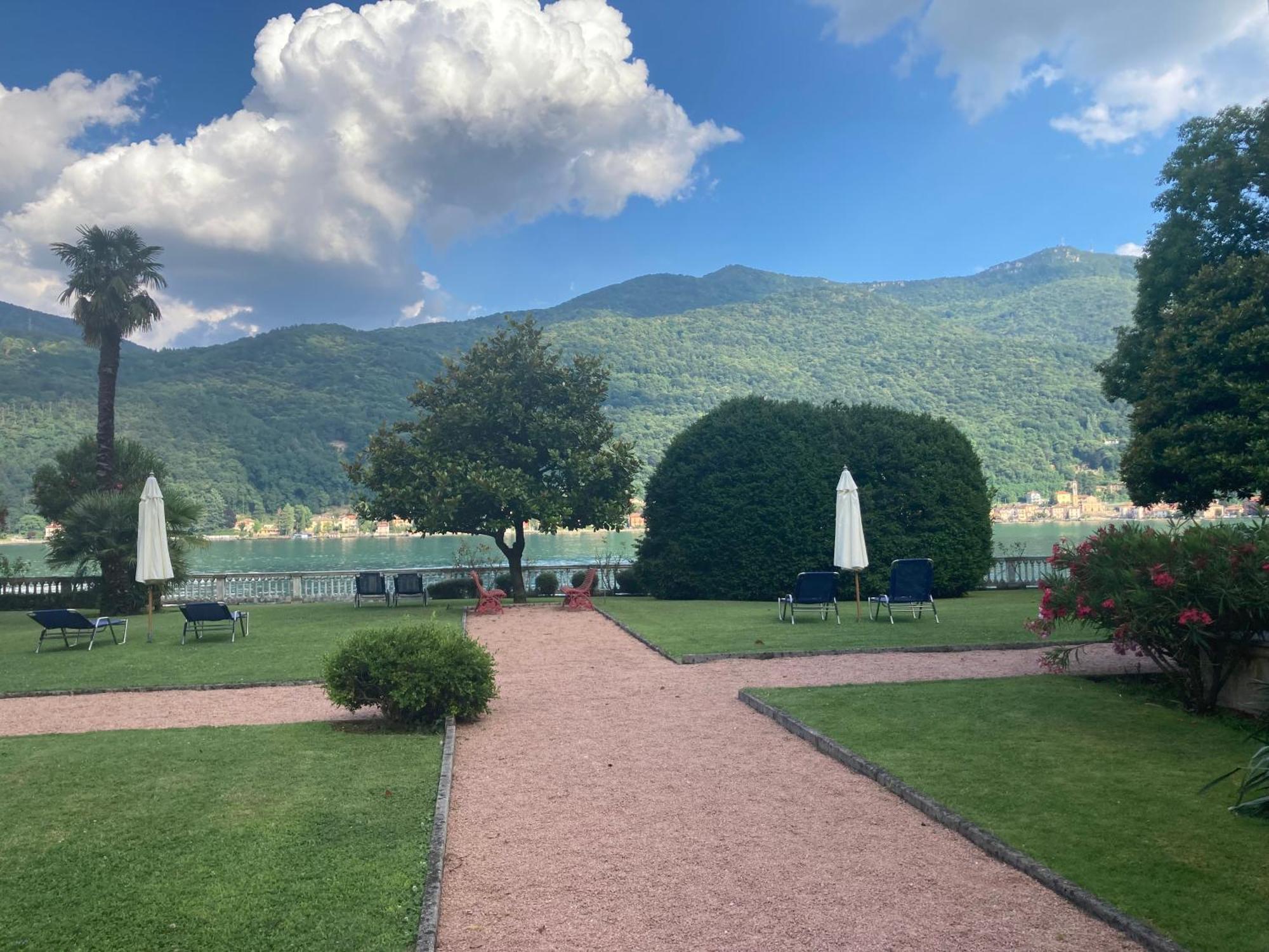 Ville Lago Lugano Porto Ceresio Exterior foto