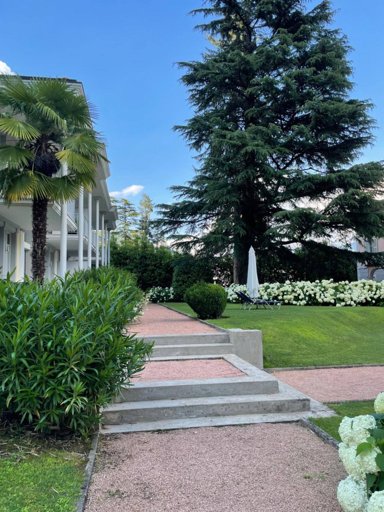Ville Lago Lugano Porto Ceresio Exterior foto